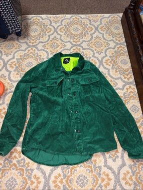 Converse green corduroy jacket